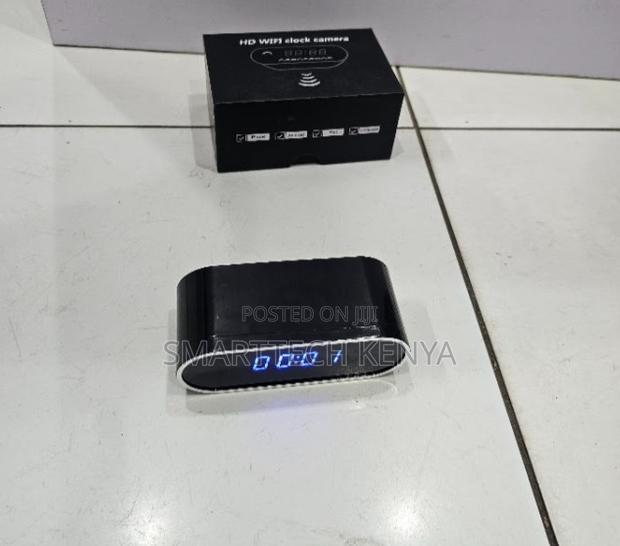Table Clock Wifi Camera - Supports Up to Video Quality
