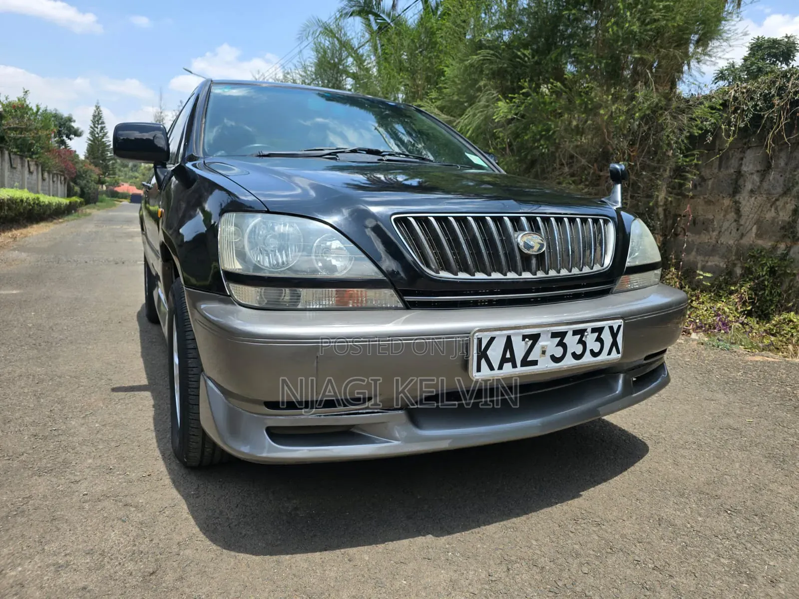 Toyota Harrier 3.0 V6 4WD 2002 Black