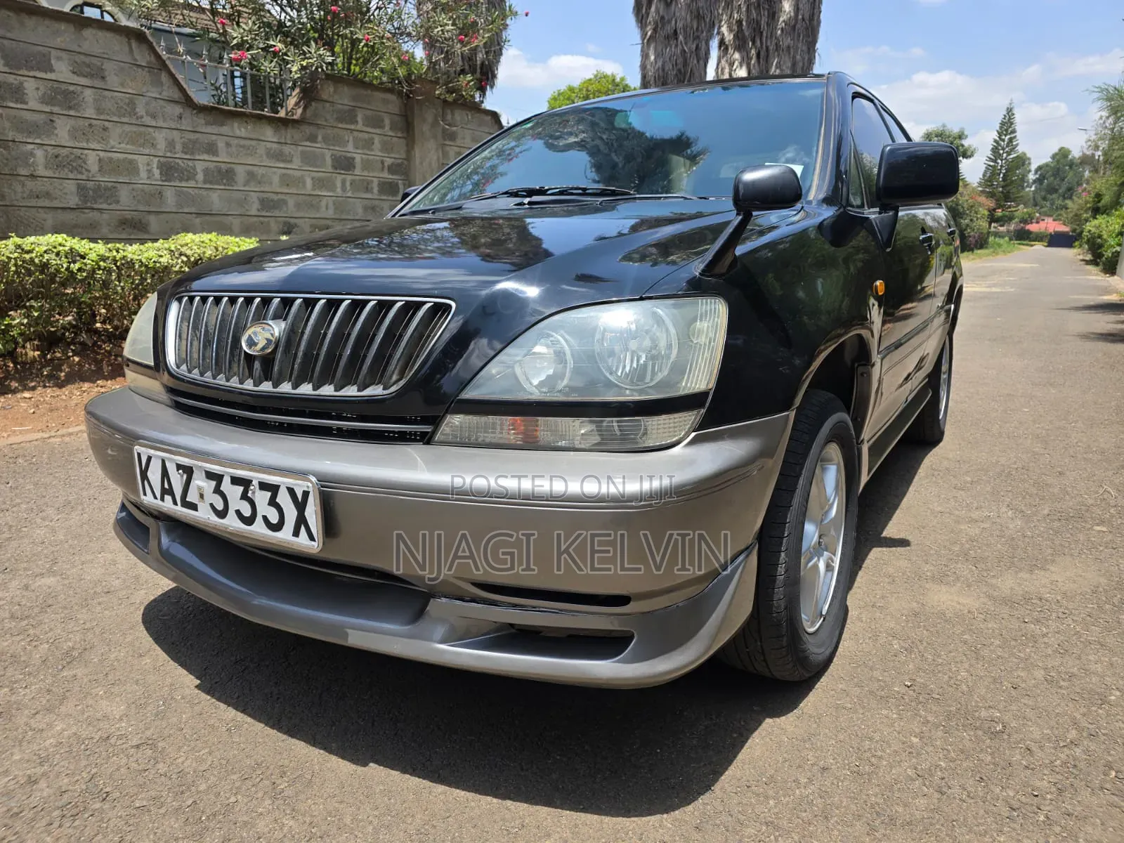 Toyota Harrier 3.0 V6 4WD 2002 Black
