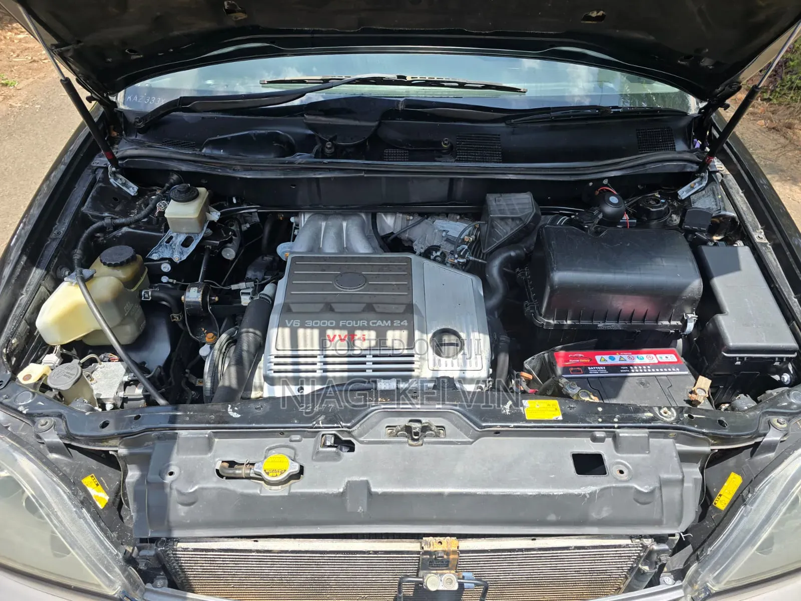 Toyota Harrier 3.0 V6 4WD 2002 Black