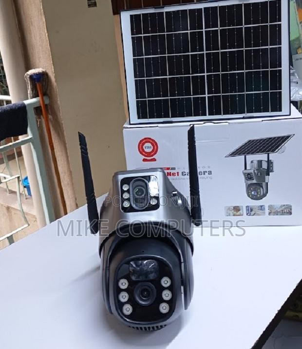 4g PTZ Solar Sim Card Solar Camera V380 Pro Dual Lens
