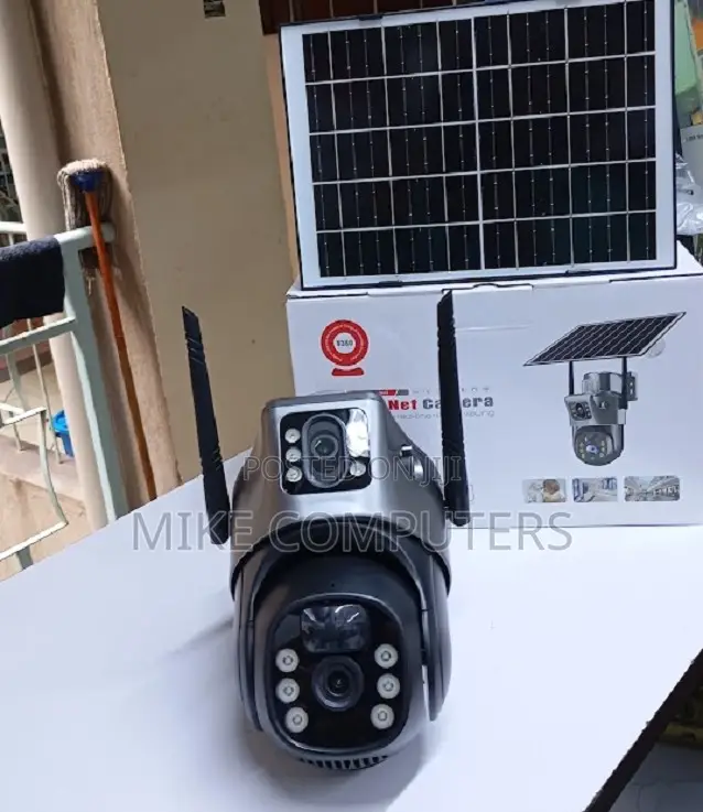 4g PTZ Solar Sim Card Solar Camera V380 Pro Dual Lens