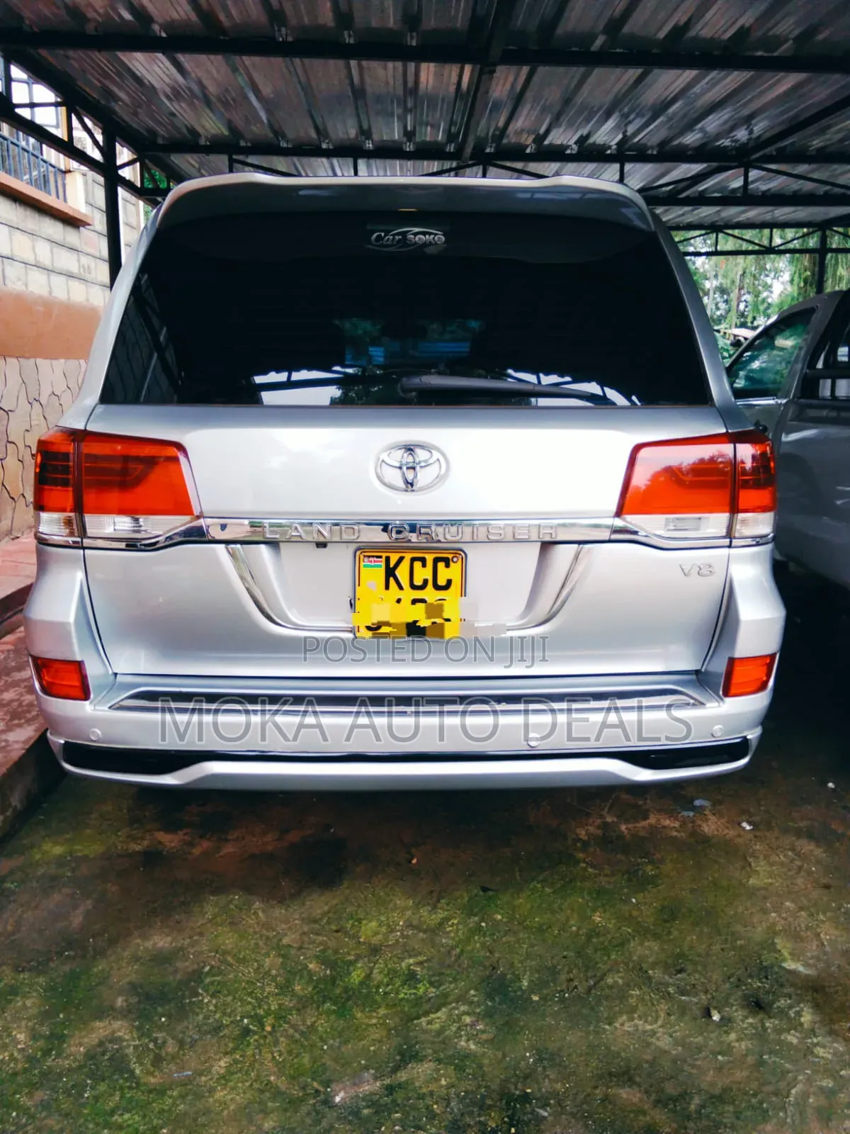 Toyota Land Cruiser 2008 Silver
