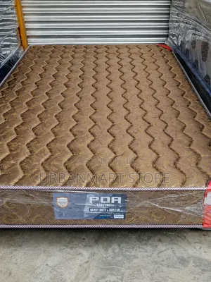 4×6 8-Inch Jumbo Johari Heavy Duty Quilted Foam Mattress High Density