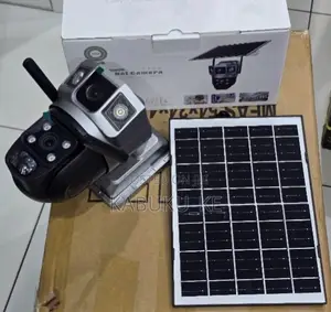 4g Solar Powered CCTV Security Camera With Simcard Slot