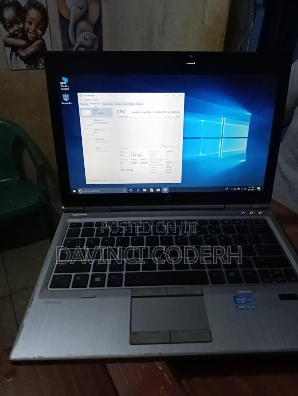 Laptop HP EliteBook 2570P 6GB Intel Core i5 HDD 256GB