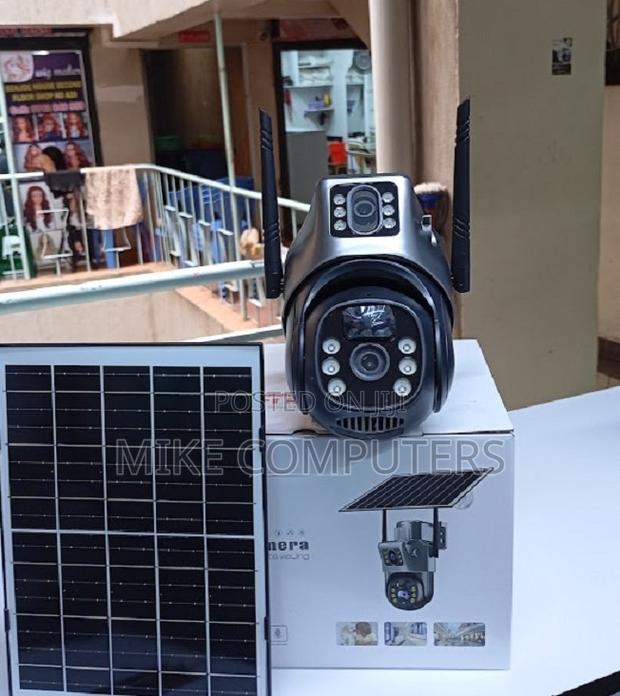 Dual Lens PTZ V380 Pro 4g Dual Lens Solar PTZ
