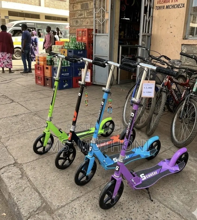Dual-Brake Commuter Scooter