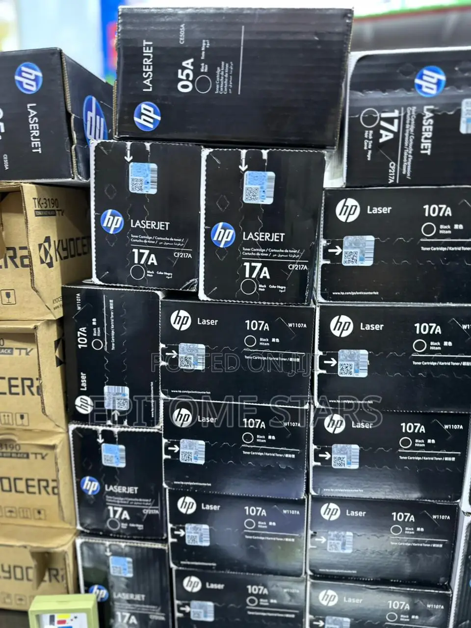 Vibrant HP 17A Black Toner