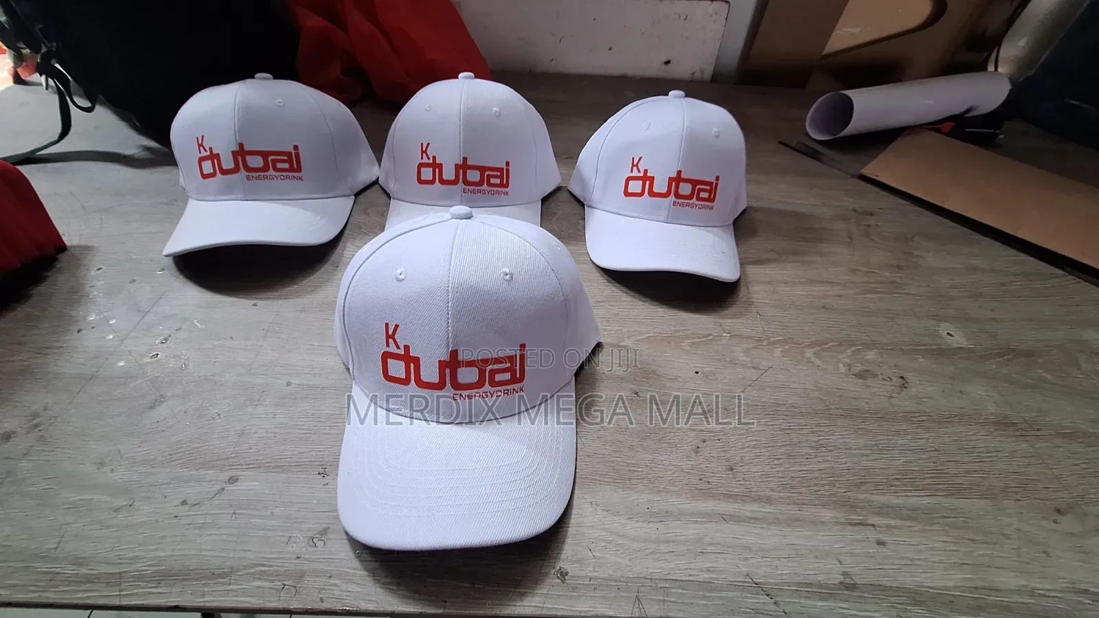 White Caps Branded,caps