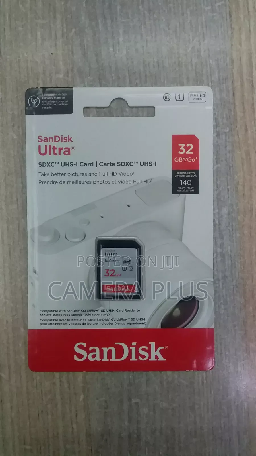 Sandisk Camera Memory Card 32gb