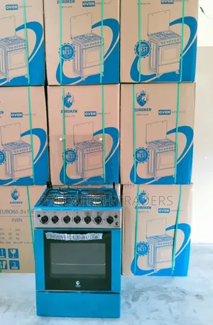 Euroken 60x65 3+1 Gas & Electric Cooker – Rotisserie