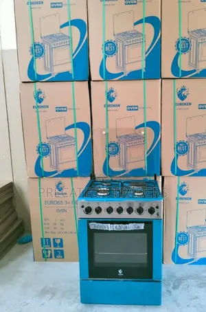 Euroken 60x65 3+1 Gas & Electric Cooker – Rotisserie