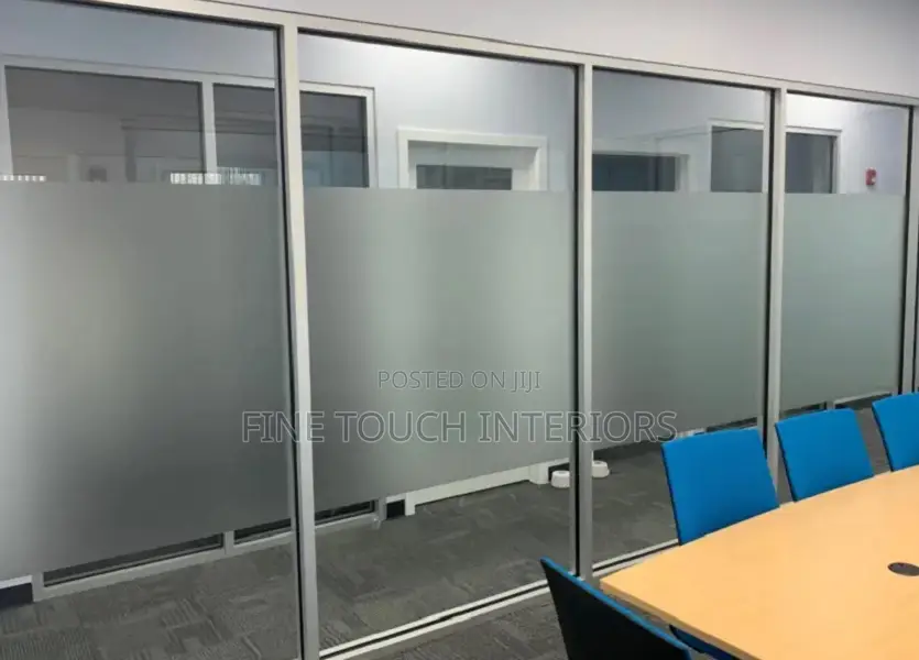 Self-Adhesive Frosted Window Film – Glass Privacy Sticker
