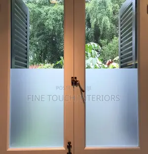 Self-Adhesive Frosted Window Film – Glass Privacy Sticker