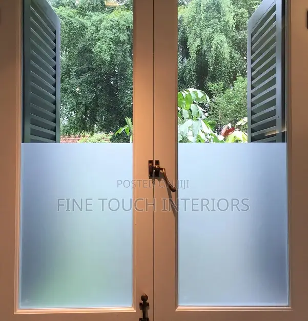 Self-Adhesive Frosted Window Film – Glass Privacy Sticker