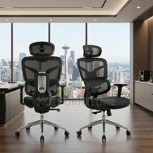 Office Chairs; High Backrest Fabricated Executive Orthopedic Seat