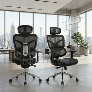 Office Chairs; High Backrest Fabricated Executive Orthopedic Seat