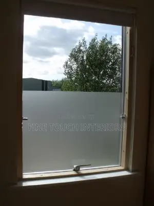Bathroom Window Privacy Film – Frosted Glass Sticker