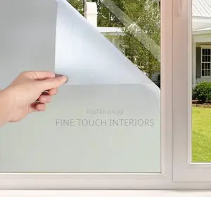 Frosted Glass Sticker – Window Privacy Film for Home & Office