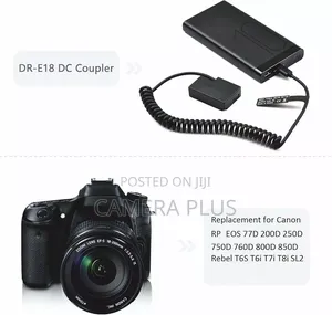 Canon Camera Type C Dummy Battery Pack With Powebank