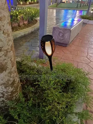 6 Pieces LED Solar Flame lamp.set of 6