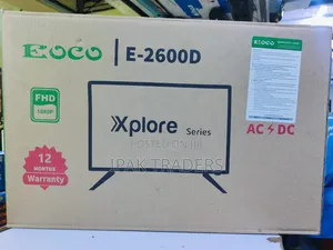 EOCO E-2600d 26-Inch Xplore Series AC/DC Television.