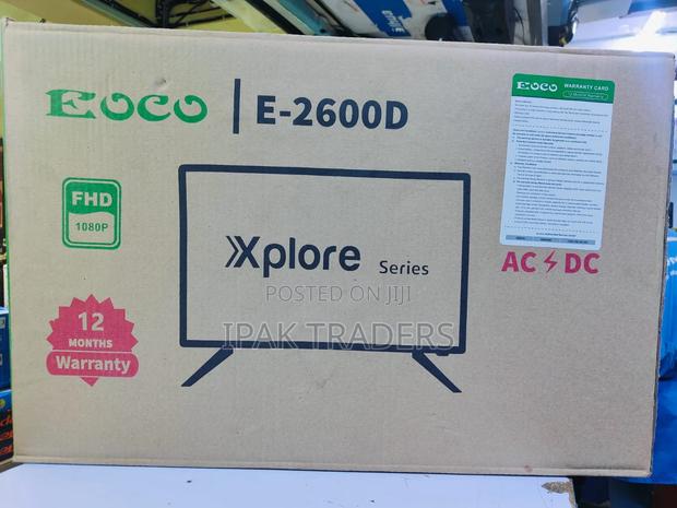 EOCO E-2600d 26-Inch Xplore Series AC/DC Television. - main view