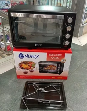 Nunix 4 Knob Settings 40 Litres Electric Rotisserie Oven