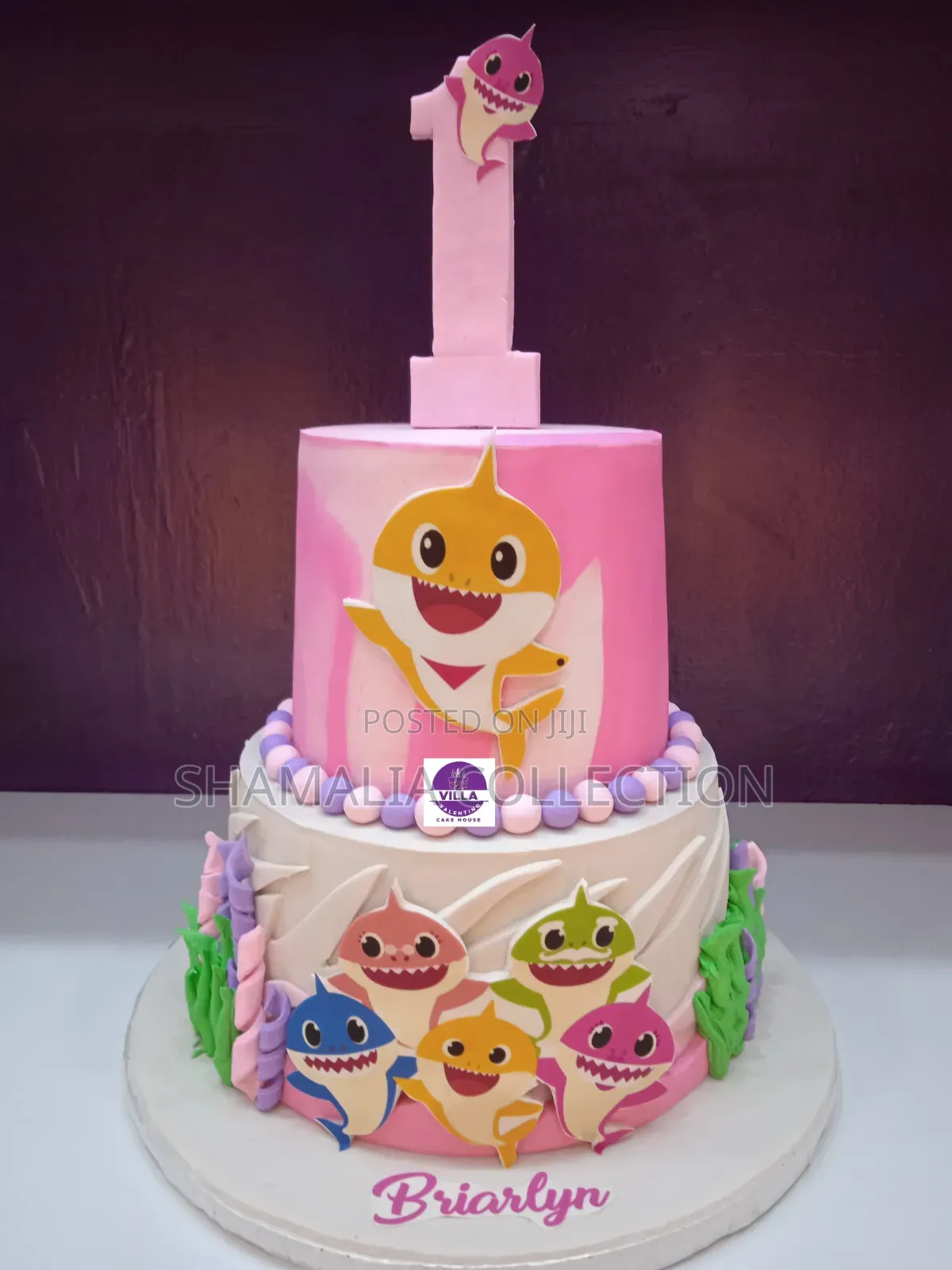 Baby Shark Birthday Cakes – Custom Designs