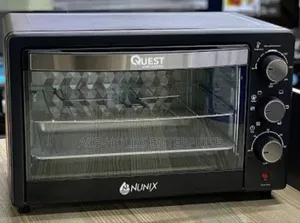 Nunix 4 Knob Settings 20 Litres  Electric Rotisserie Oven