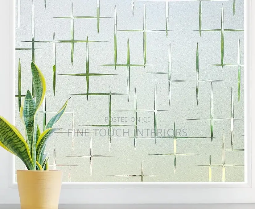 Frosted Privacy Film for Windows & Glass Doors – Easy to Apply