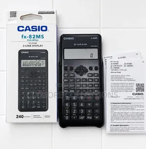 Authentic Casio Scientific Calculator Advanced Functions & Display