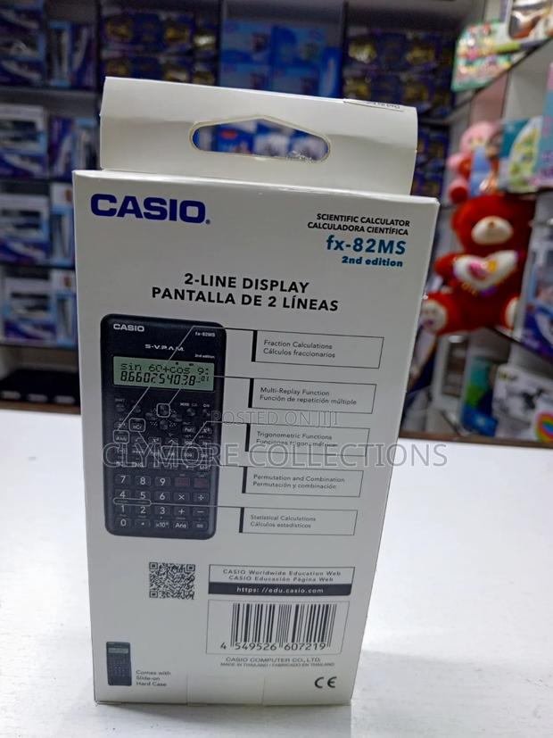 Authentic Casio Scientific Calculator Advanced Functions & Display - thumbnail 3