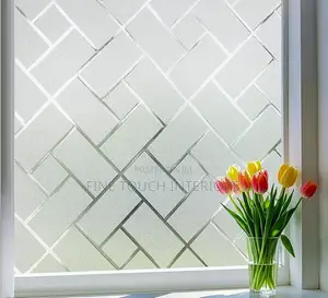 Frosted Privacy Film for Windows & Glass Doors – Easy to Apply