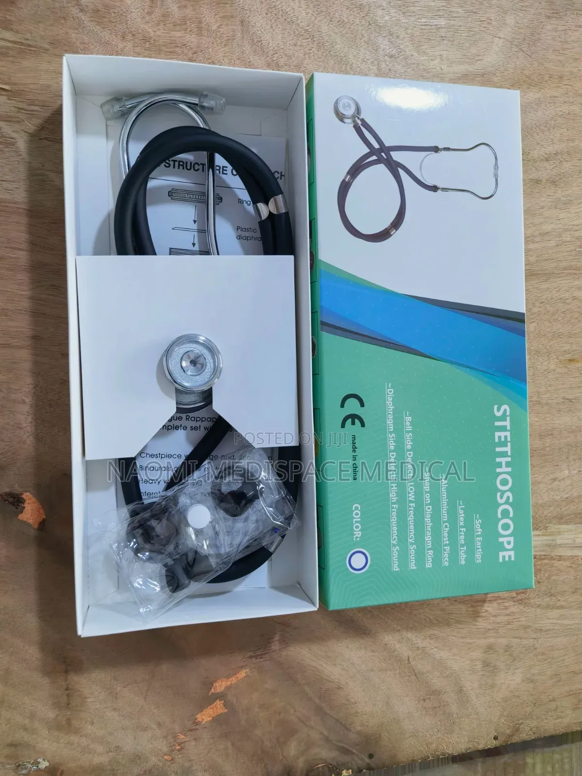 Quality Dual Head Stethoscope/Double Head Professional Stethoscope