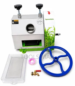 Sugarcane Juicer. Manual Hand-Crank