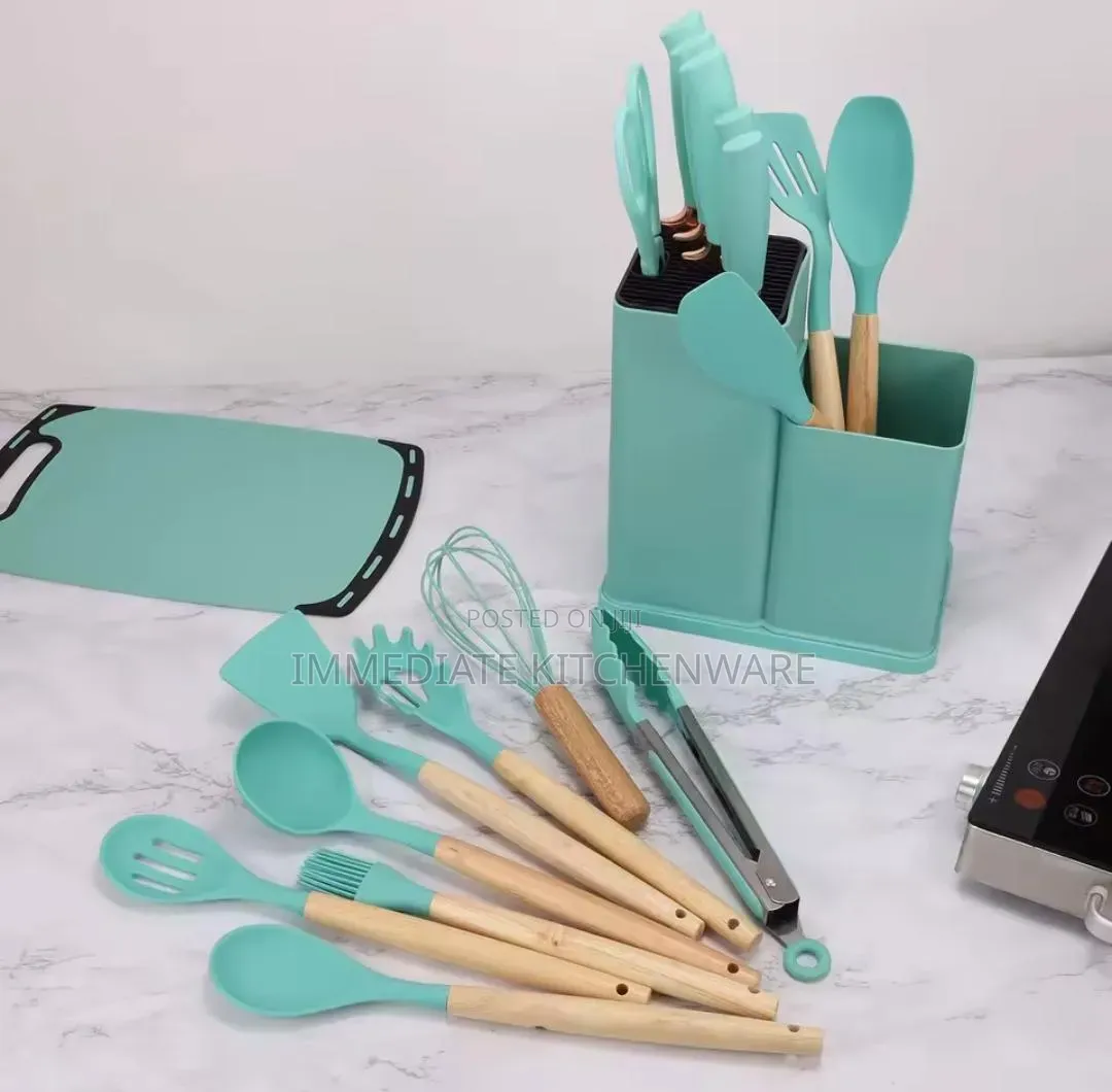 19 in 1 Heat Resistance Silicone Spoon Set