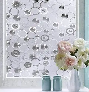Matte Frosted Window Film – Privacy Sticker for Glass Windows