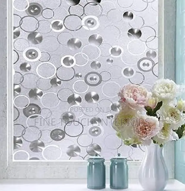 Matte Frosted Window Film – Privacy Sticker for Glass Windows
