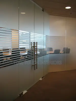 Matte Frosted Window Film – Privacy Sticker for Glass Windows