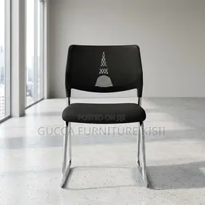 Office Chair; Mesh + Fabric Visitor Chair