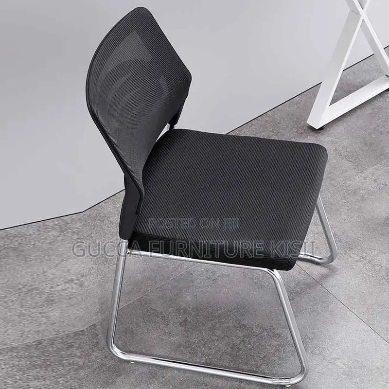 Office Chair; Mesh + Fabric Visitor Chair