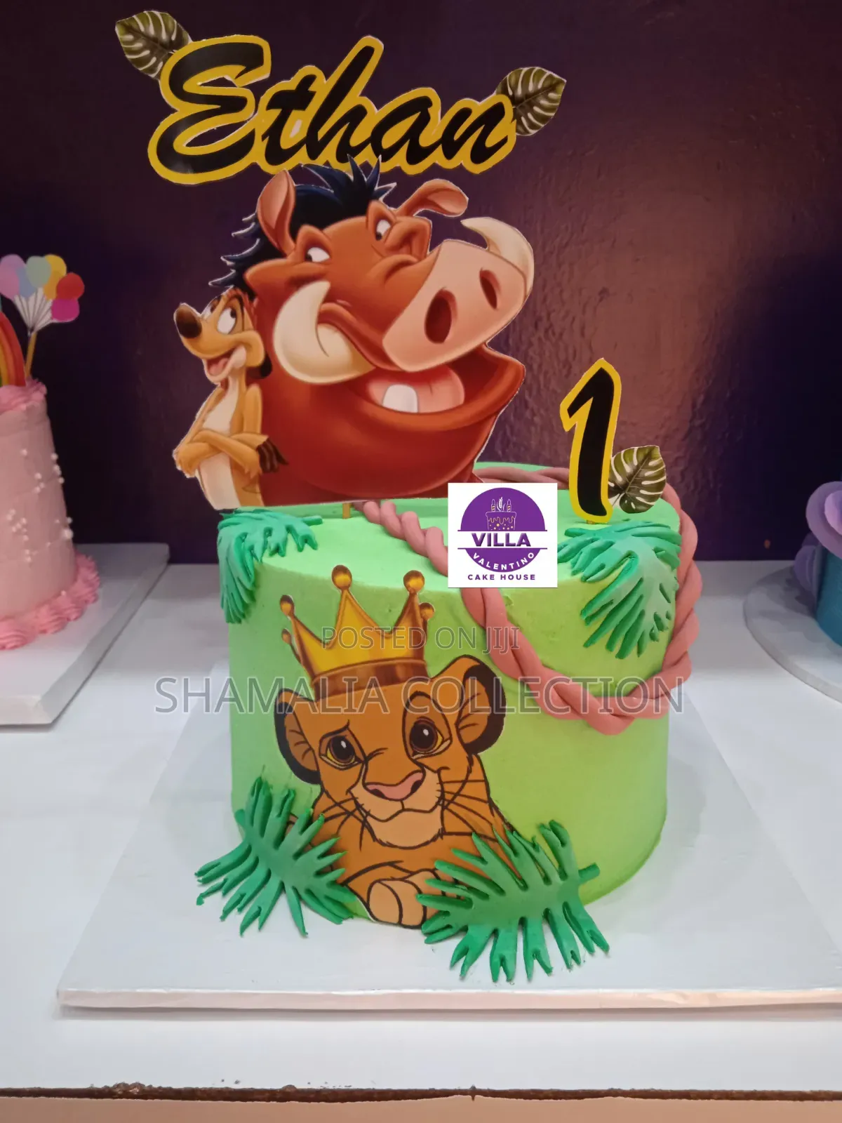 Lion King & Cars Birthday Cakes – Villa Valentino