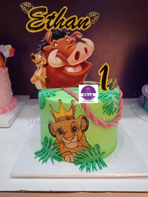 Lion King & Cars Birthday Cakes – Villa Valentino