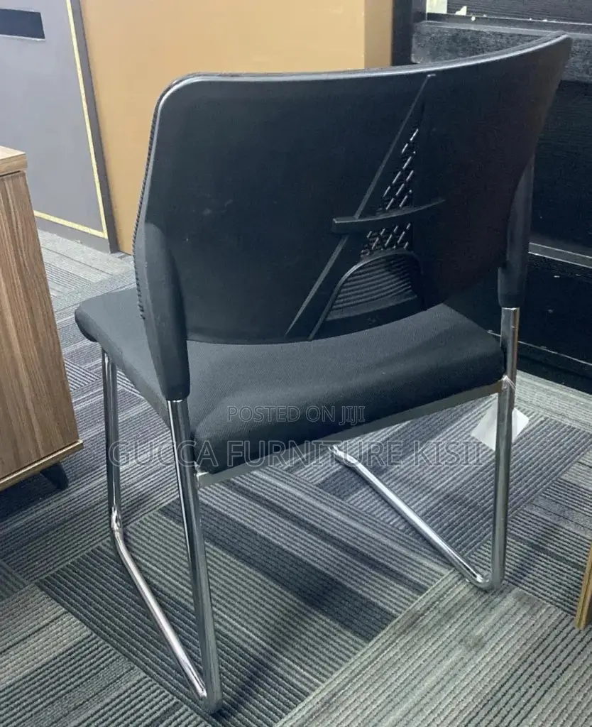 Office Chair; Mesh + Fabric Visitor Chair