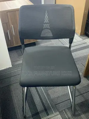 Office Chair; Mesh + Fabric Visitor Chair