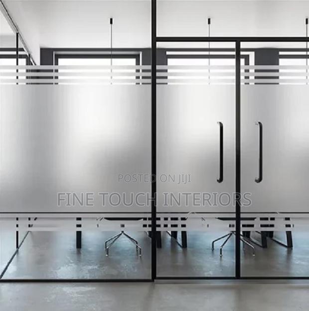 Frosted Glass Privacy Film – Stylish Window & Door Covering