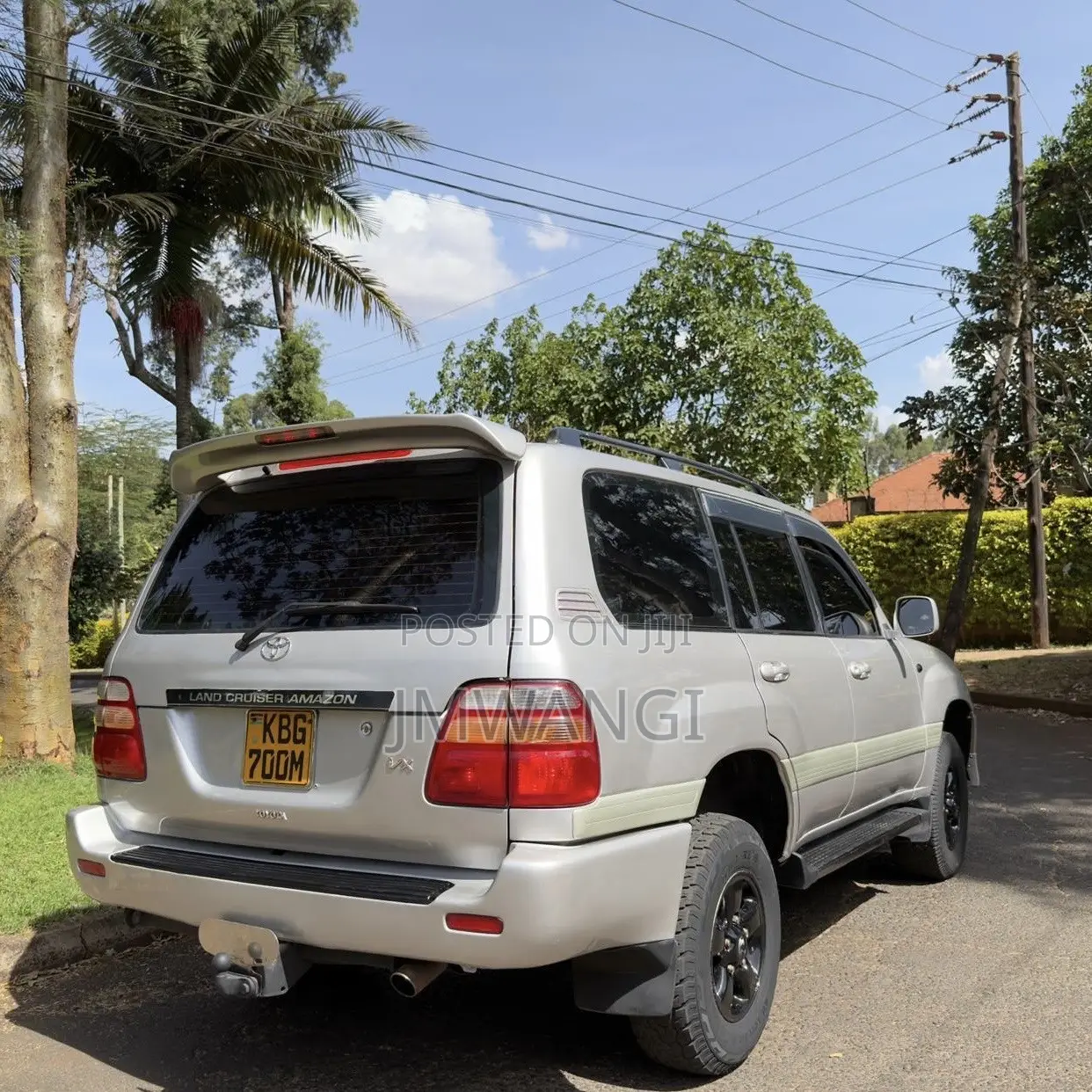 Toyota Land Cruiser 2003 Brown