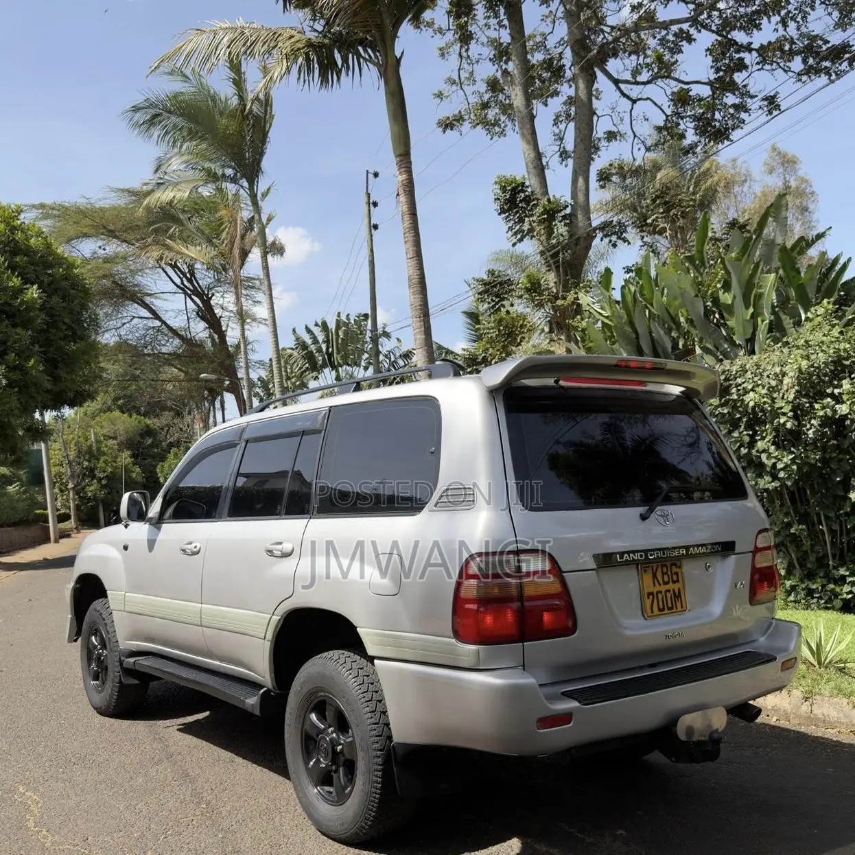 Toyota Land Cruiser 2003 Brown